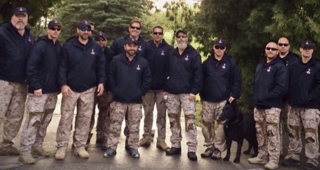 a group of people in uniforms