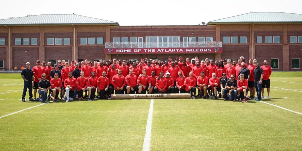 Atlanta Falcons do Athletic Team Building with APG